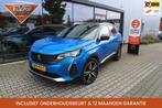 Peugeot 3008 1.2 PureTech GT AUTOMAAT ALCANTARA PANORAMADAK, Auto's, Peugeot, Gebruikt, 1199 cc, Blauw, Bedrijf