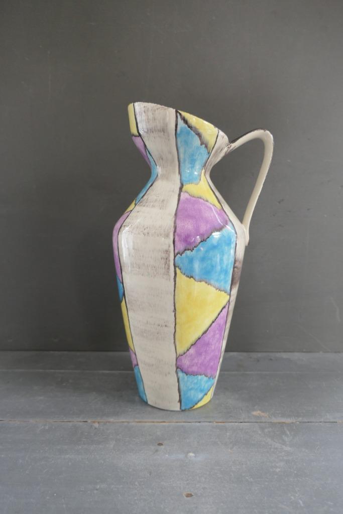 Vintage grote Bay Keramik vaas 250 40 W. Germany, Antiek en Kunst, Antiek | Vazen, Ophalen of Verzenden