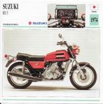 Mk02 motorkaart suzuki re 5  (1974 ), Ophalen of Verzenden, Zo goed als nieuw, Auto's