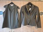 Helena Hart blazer en top maat S nieuw travelstof olijf groe, Kleding | Dames, Nieuw, Maat 36 (S), Groen, Helena Hart