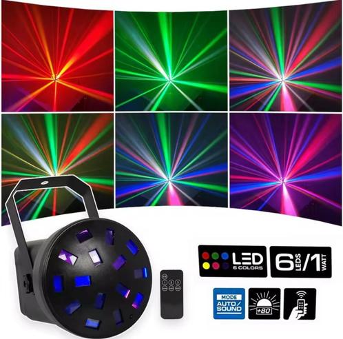 LED Small Mushroom lichteffect, Muziek en Instrumenten, Licht en Laser, Nieuw, Licht, Geluidgestuurd, Kleur, Stroboscoopeffect