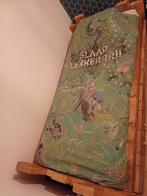 Steigerhouten bed, lattenbodem, matras en opberglade, Ophalen, Gebruikt, 90 cm, Eenpersoons