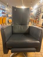 Donkerblauwe Draaistoel, Ophalen, Gebruikt, -, Minder dan 75 cm