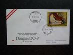 POLEN 1e vlucht Douglas DC 9 Warchau Wenen 1971, Ophalen of Verzenden, Envelop