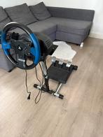 Racestuur met verstelbare standaard, Ophalen, Zo goed als nieuw, Stuur of Pedalen, PlayStation 1