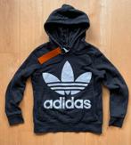 Adidas vintage hoodie / trui met capuchon groot logo XS, Ophalen of Verzenden, Maat 46 (S) of kleiner, Zwart, Adidas