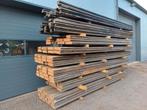 Hardhouten damwand veer/groef 8cm dik, Tuin en Terras, Ophalen, Gebruikt, Planken, Hardhout