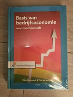 Boek basis van bedrijfseconomie 1e druk Nieuw!, Ophalen of Verzenden, Nieuw, Economie en Marketing