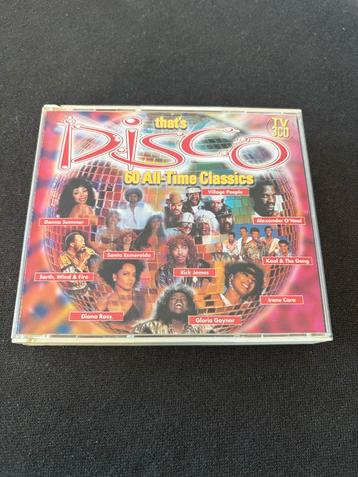 That's Disco 60 All-Time Classics 3 CD Boxset beschikbaar voor biedingen