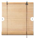 Rolgordijnen bamboe nieuw Xenos 150x180 & 2 keer 60x180, Huis en Inrichting, Stoffering | Gordijnen en Lamellen, Ophalen, Bruin