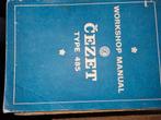 Werkplaatshandboek CZ 485 - Oldtimer Motorfiets, Ophalen of Verzenden, Overige merken