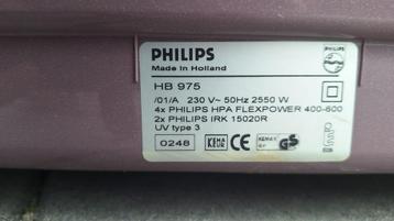 Philips hb 975 zonnebank +infrarood  beschikbaar voor biedingen
