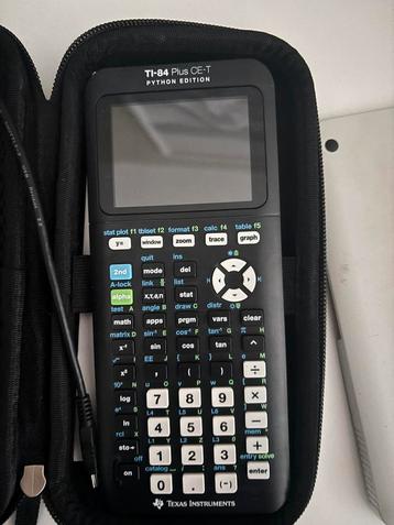 Grafische rekenmachine TI-84 Plus CE-T, Python editie beschikbaar voor biedingen