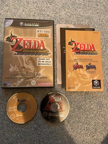 Zelda The Windwaker Limited Edition met garantie beschikbaar voor biedingen