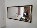 Mooie rechthoekige spiegel met gouden rand, Antiek en Kunst, Antiek | Spiegels, Ophalen, Rechthoekig, Minder dan 100 cm