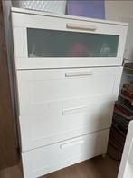 ikea brimnes lade kast, Gebruikt, 100 tot 150 cm, 3 of 4 laden, 25 tot 50 cm