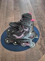 Inline skates maat 39 + beschermers, Gebruikt, Kinderen, Inline skates 4 wielen, Ophalen