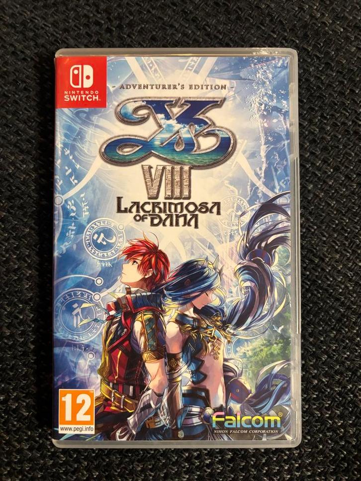 Ys VIII: Lacrimosa of Dana (Switch, UKV), Spelcomputers en Games, Games | Nintendo Switch, Gebruikt, Role Playing Game (Rpg), 1 speler