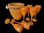 Veuve Clicquot Champagne Koeler incl 6 Flutes., Ophalen of Verzenden, Nieuw, Overige typen