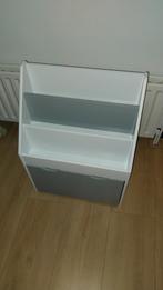 kinderboeken kast met opbergkist op wielen, Kinderen en Baby's, Ophalen, Zo goed als nieuw, Overige typen