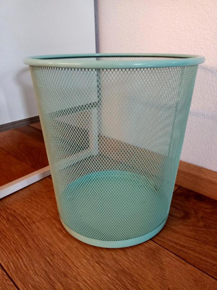 Hema Prullenbak - Mintgroen, Huis en Inrichting, Woonaccessoires | Prullenbakken, Ophalen of Verzenden