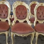 6 barok eetkamer stoelen, Ophalen