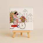 Wandtegeltje bicycle red, Ophalen of Verzenden, Nieuw