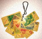 Oude sleutelhanger met gulden bankbiljetjes, Ophalen, Gebruikt, Overige typen