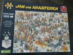 Jan van Haasteren beurs van de toekomst 1000 stukjes, Ophalen of Verzenden, 500 t/m 1500 stukjes, Zo goed als nieuw, Legpuzzel