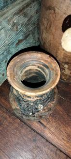 Brocante Nepalese pot vaas klein, Antiek en Kunst, Ophalen of Verzenden