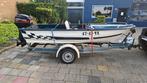 Leuke speedboot / visboot met 40 pk mercury incl trailer, Watersport en Boten, Ophalen, Gebruikt, 30 tot 50 pk, Snelvarend