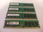 DDR2 | RAM Geheugen | 2x 2GB + 2x 1GB, Computers en Software, Ophalen of Verzenden, Zo goed als nieuw, DDR2, Desktop