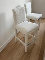 IKEA BERGMUND keuken island/bar stool 62cm 2X, Huis en Inrichting, Ophalen, Gebruikt, Met voetsteun, 60 tot 90 cm