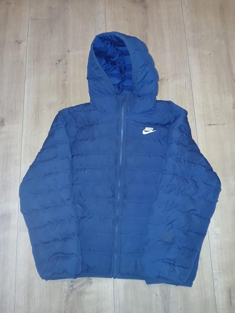 Mooie blauwe Nike jas - Maat Xl, kindermaat, Blauw, Nike, Ophalen of Verzenden, Zo goed als nieuw
