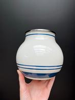 Vintage IKEA Vaas - Blauw/Wit, Huis en Inrichting, Woonaccessoires | Vazen, Overige materialen, Wit, Ophalen of Verzenden, Zo goed als nieuw