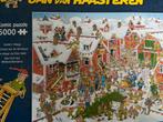 Jan v Haasteren Puzzel van 5000 stukjes, Hobby en Vrije tijd, Denksport en Puzzels, Ophalen of Verzenden, Meer dan 1500 stukjes