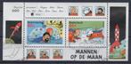 Blok (87) - Kuifje - Mannen op de Maan - strip - gestempeld, Postzegels en Munten, Verzenden, Na 1940, Gestempeld