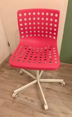 Roze bureaustoel in prima staat, Huis en Inrichting, Ophalen, Gebruikt, Roze, Bureaustoel