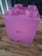 Roze Lego Opbergdozen - 2 stuks, Ophalen of Verzenden, Zo goed als nieuw, Lego