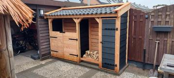 Maatwerk houthok tuinkast container ombouw tuin kast op maat beschikbaar voor biedingen
