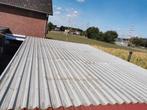 3 garage box totale breed +-  9m30  en  7m80 lang , met dak, Ophalen, Zo goed als nieuw, 15 m² of meer, Dakplaat of Dakpanplaat