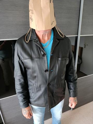 Leren Heren Jasje van (P.M.E) PALL-MALL Colbert  beschikbaar voor biedingen
