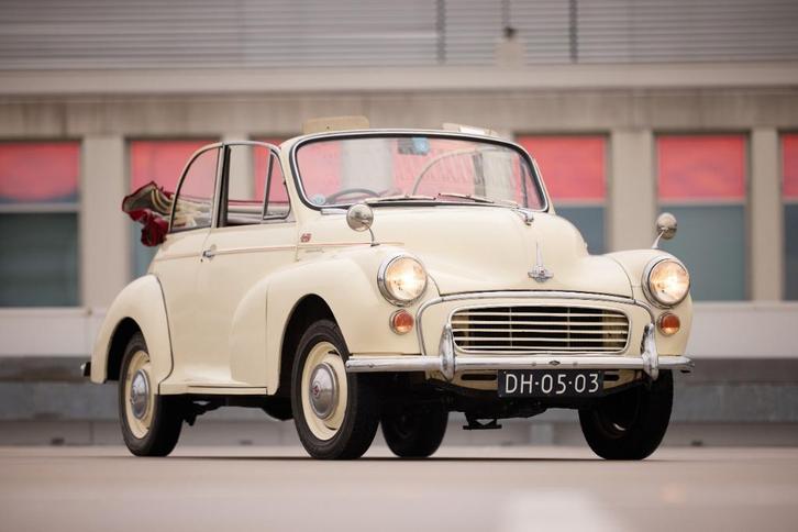 Morris Minor 1000 Cabriolet, Auto's, Overige Auto's, Bedrijf, Lederen bekleding, Open dak, Benzine, Cabriolet, Handgeschakeld