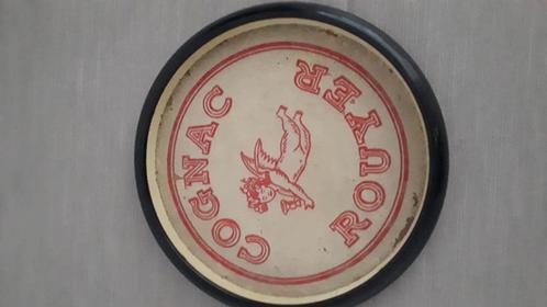 Vintage Franse dobbelsteenbak dienblad plateau cognac ROUYER, Verzamelen, Merken en Reclamevoorwerpen, Gebruikt, Gebruiksvoorwerp