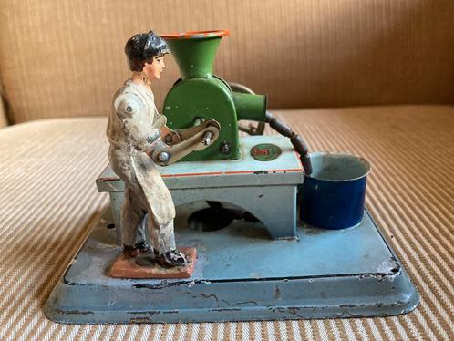 Stoommachine aandrijfmodel "De Worstenmaker" DOLL 1933., Antiek en Kunst, Antiek | Speelgoed, Ophalen of Verzenden