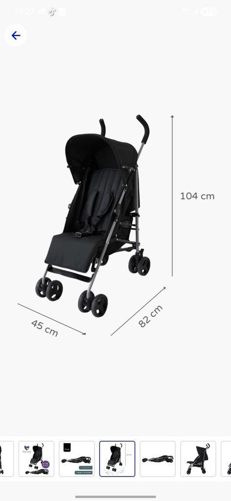 Prenatal plus buggy tot 22 kg, Kinderen en Baby's, Buggy's, Zo goed als nieuw, Overige merken, Ophalen