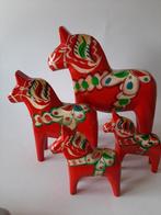 4 oude Dala paardje paarden Nils Olsson (486), Antiek en Kunst, Kunst | Designobjecten, Ophalen of Verzenden