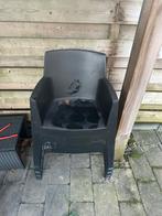 Tuin/terras stoelen, Tuin en Terras, Ophalen, Gebruikt, Kunststof