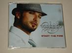 cd single Tarkan - Start the fire , 5 nummers, 6 singles of meer, Verzenden, Gebruikt, Pop