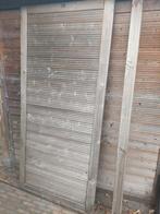 Hillhout schuttingdeel, Gebruikt, Tuinhuis, Minder dan 200 cm, Zonder ramen